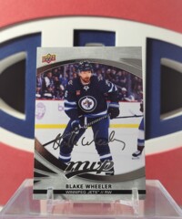 Blake Wheeler 2022-23 - Silver Script Upper Deck Mvp